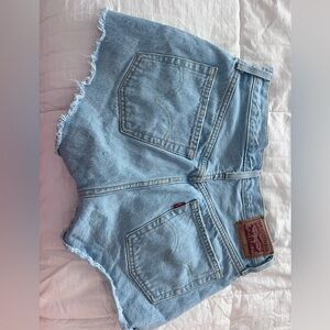 levi 501 jean shorts